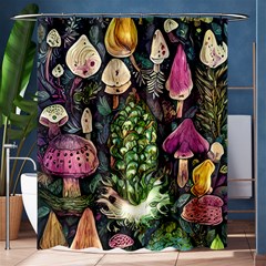 Forest Fairycore Foraging Shower Curtain 60  X 72  (medium)  by GardenOfOphir