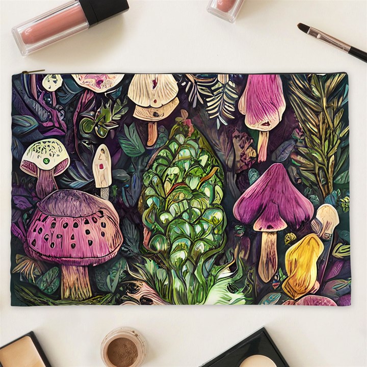 Forest Fairycore Foraging Cosmetic Bag (XXL)