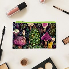 Forest Fairycore Foraging Cosmetic Bag (xs) by GardenOfOphir