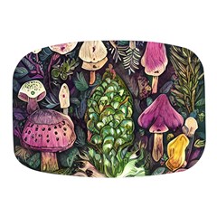 Forest Fairycore Foraging Mini Square Pill Box by GardenOfOphir