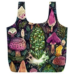 Forest Fairycore Foraging Full Print Recycle Bag (xxl) by GardenOfOphir