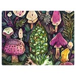 Forest Fairycore Foraging Premium Plush Fleece Blanket (Extra Small) 40 x30  Blanket Back