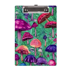 Vintage Flowery Foraging Garden A5 Acrylic Clipboard