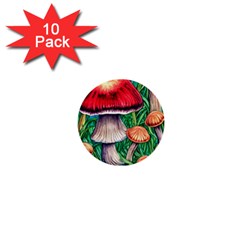 Woodsy Foraging Garden 1  Mini Buttons (10 Pack)  by GardenOfOphir