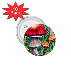 Woodsy Foraging Garden 1 75  Buttons (10 Pack) by GardenOfOphir