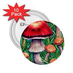 Woodsy Foraging Garden 2 25  Buttons (10 Pack)  by GardenOfOphir