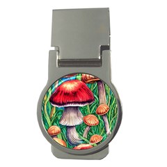 Woodsy Foraging Garden Money Clips (round)  by GardenOfOphir