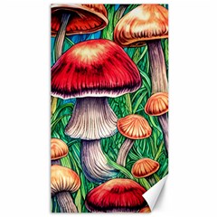 Woodsy Foraging Garden Canvas 40  X 72  by GardenOfOphir