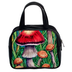 Woodsy Foraging Garden Classic Handbag (two Sides) by GardenOfOphir