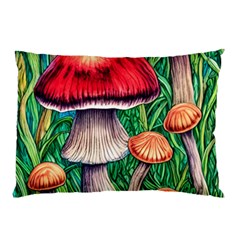 Woodsy Foraging Garden Pillow Case by GardenOfOphir