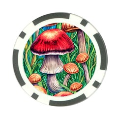 Woodsy Foraging Garden Poker Chip Card Guard (10 Pack) by GardenOfOphir