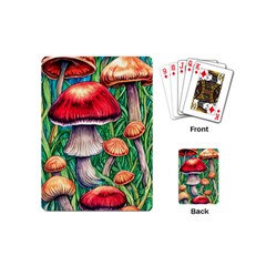 Woodsy Foraging Garden Playing Cards Single Design (mini) by GardenOfOphir