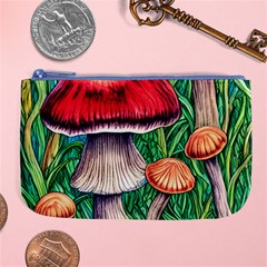 Woodsy Foraging Garden Large Coin Purse by GardenOfOphir