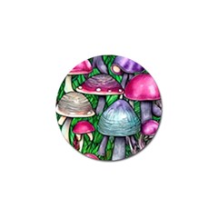 Fantasy Foraging Garden Golf Ball Marker (4 Pack) by GardenOfOphir