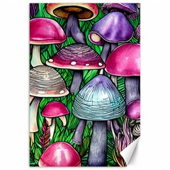 Fantasy Foraging Garden Canvas 20  X 30  by GardenOfOphir