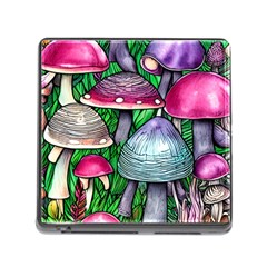 Fantasy Foraging Garden Memory Card Reader (square 5 Slot) by GardenOfOphir