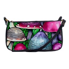 Fantasy Foraging Garden Shoulder Clutch Bag by GardenOfOphir