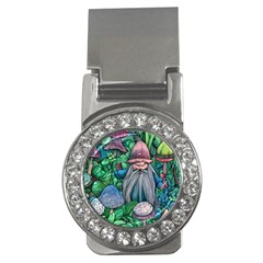 Mushroom Design Fairycore Forest Money Clips (cz)  by GardenOfOphir