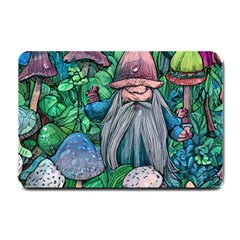 Mushroom Design Fairycore Forest Small Doormat by GardenOfOphir