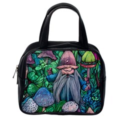 Mushroom Design Fairycore Forest Classic Handbag (one Side) by GardenOfOphir