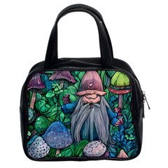 Mushroom Design Fairycore Forest Classic Handbag (two Sides) by GardenOfOphir