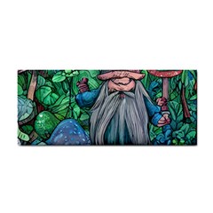 Mushroom Design Fairycore Forest Hand Towel by GardenOfOphir