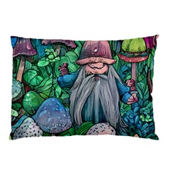 Mushroom Design Fairycore Forest Pillow Case by GardenOfOphir