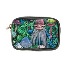 Mushroom Design Fairycore Forest Coin Purse by GardenOfOphir