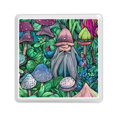 Mushroom Design Fairycore Forest Memory Card Reader (square) by GardenOfOphir