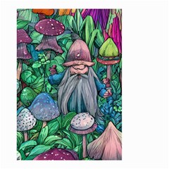 Mushroom Design Fairycore Forest Small Garden Flag (two Sides) by GardenOfOphir