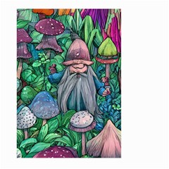 Mushroom Design Fairycore Forest Large Garden Flag (two Sides) by GardenOfOphir