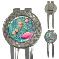 Natural Mushroom Design Fairycore Garden 3-in-1 Golf Divots by GardenOfOphir