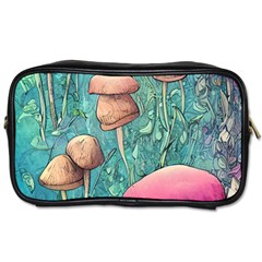 Natural Mushroom Design Fairycore Garden Toiletries Bag (one Side) by GardenOfOphir