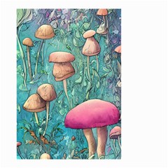 Natural Mushroom Design Fairycore Garden Small Garden Flag (two Sides) by GardenOfOphir