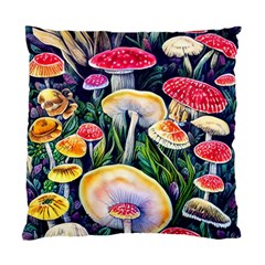 Woodsy Mushroom Design Foresty Standard Cushion Case (two Sides) by GardenOfOphir