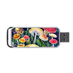 Woodsy Mushroom Design Foresty Portable Usb Flash (two Sides) by GardenOfOphir