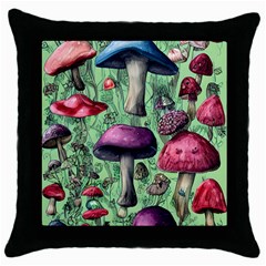 Nature s Delights Throw Pillow Case (black) by GardenOfOphir