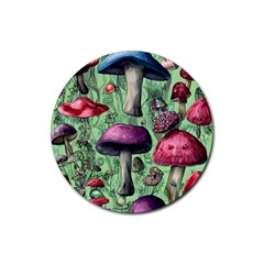 Nature s Delights Rubber Coaster (round) by GardenOfOphir