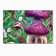 Foraging In The Forest Postcard 4 x 6  (pkg Of 10) by GardenOfOphir