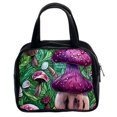 Foraging In The Forest Classic Handbag (two Sides) by GardenOfOphir