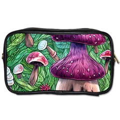 Foraging In The Forest Toiletries Bag (one Side) by GardenOfOphir