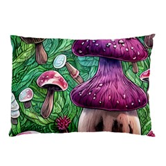 Foraging In The Forest Pillow Case (two Sides) by GardenOfOphir