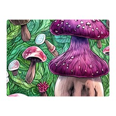 Foraging In The Forest Premium Plush Fleece Blanket (mini) by GardenOfOphir