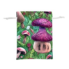 Foraging In The Forest Lightweight Drawstring Pouch (l) by GardenOfOphir