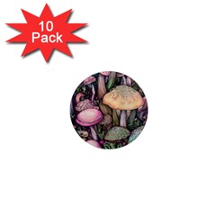 Mushroom Magic 1  Mini Magnet (10 Pack) 