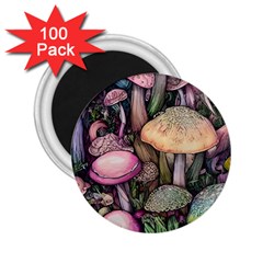 Mushroom Magic 2 25  Magnets (100 Pack)  by GardenOfOphir