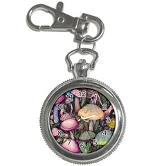 Mushroom Magic Key Chain Watches by GardenOfOphir