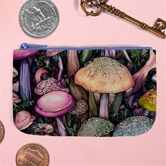 Mushroom Magic Large Coin Purse by GardenOfOphir