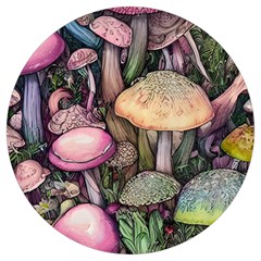 Mushroom Magic Round Trivet