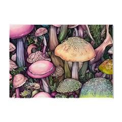 Mushroom Magic Crystal Sticker (a4)